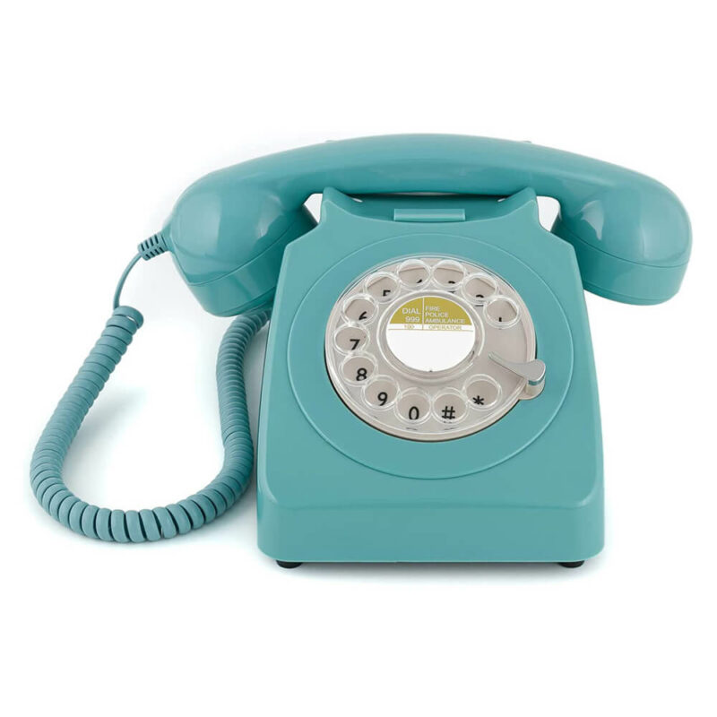 Téléphone Livre d'or Audio Bleu